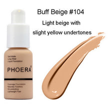 Load image into Gallery viewer, PHOERA Mineral Whitening Concealer Facial Base Cream Brighten Moisturizer Face Liquid Foundation Makeup Primer Base Maquiagem