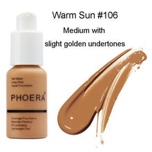 Load image into Gallery viewer, PHOERA Mineral Whitening Concealer Facial Base Cream Brighten Moisturizer Face Liquid Foundation Makeup Primer Base Maquiagem