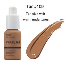 Load image into Gallery viewer, PHOERA Mineral Whitening Concealer Facial Base Cream Brighten Moisturizer Face Liquid Foundation Makeup Primer Base Maquiagem