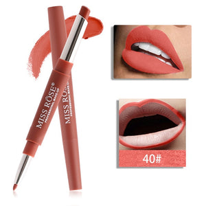 20 color lip makeup  liner waterproof long-lasting red lip pencil lipstick nude makeup ladies cosmetics