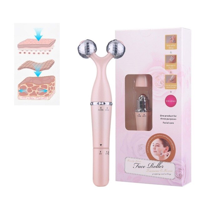 Beauty Equipment Face Care Energy Beauty Bar Waterproof Pulse Firming lift Massager Roller Facial Eye Pouch