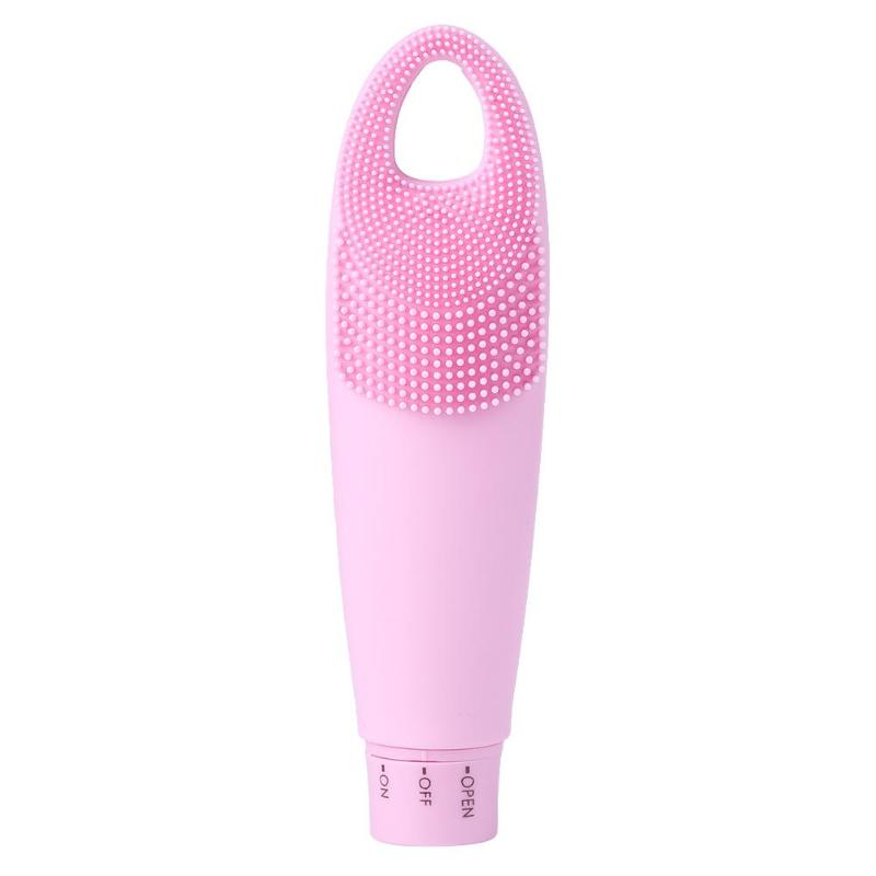 Mini Silicone Cleanser Electric Beauty Facial ABS Massage Equipment Skin Brush