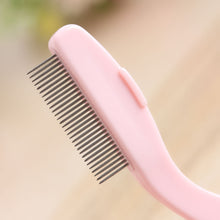 Load image into Gallery viewer, 1Pcs Women&#39;s Eyelash Comb Lash Separator Mascara Lift Curl Metal Brush Beauty Makeup Beauty Lashes Essential Tool Gift